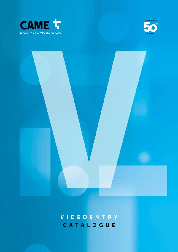 Catalog CAME Videointerfonie 2026