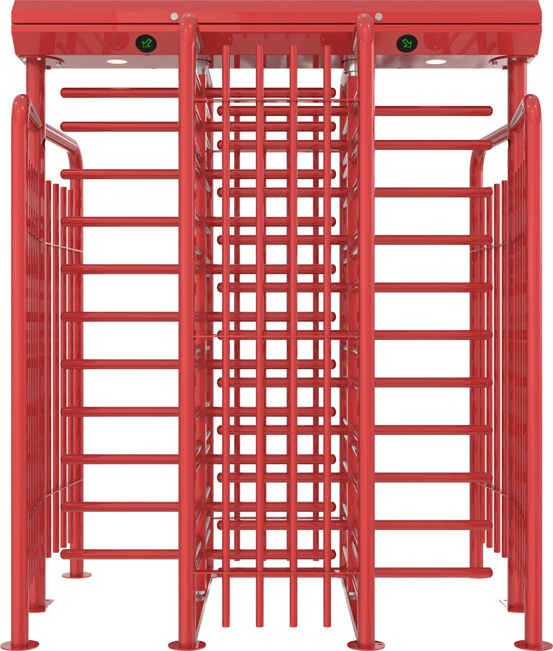 Turnicheți verticali full-height cu două pasaje de trecere Came Ozak BTX400 N1 D